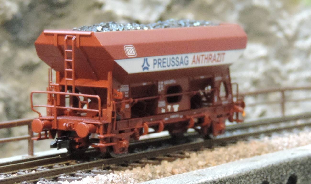 Tillig 17526 Selbstentladewagen Fcs 092 PREUSSAG Der DB Ep IV