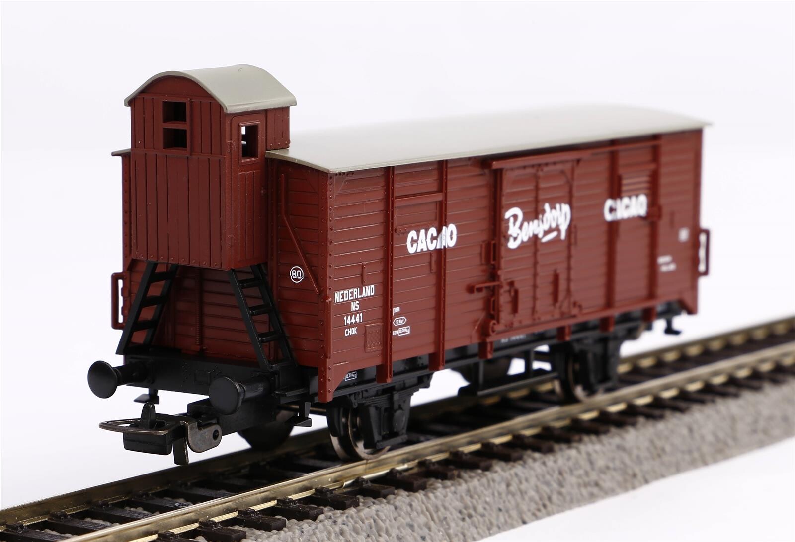 Piko 95358 Gedeckter G Terwagen CHOK NS Bensdorp Cacao III Modellbahn