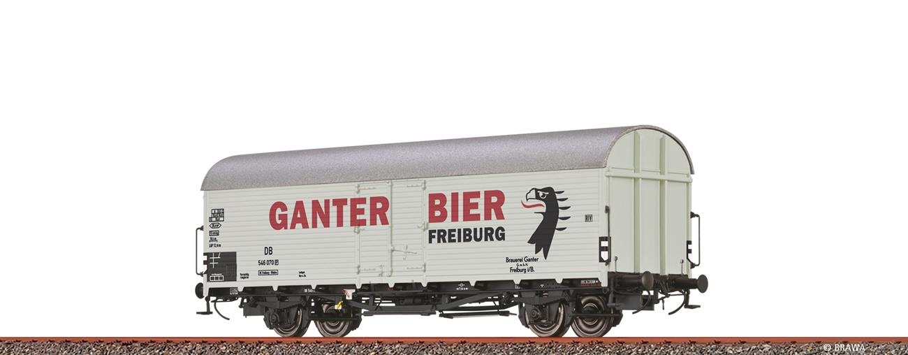 Brawa 47639 H0 Kühlwagen Tnfs 38 DB III Ganter Bier Modellbahn