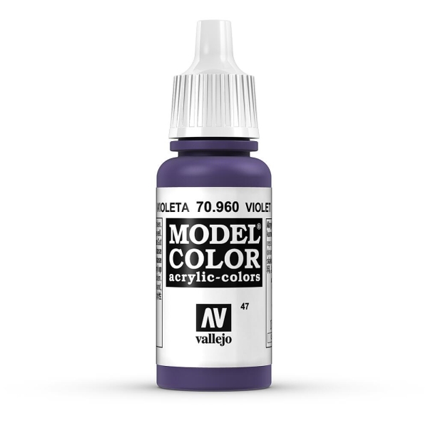 Vallejo  770960 Blauviolett, Matt, 17 ml