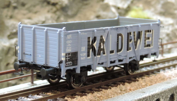 Brawa 48438 Offener Güterwagen Om 21 DB, Kaldewei