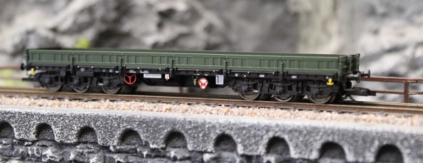 NPE Modellbau NW 52047 Bahndienstwagen Samms 4860 DR - gr?n