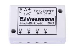 Viessmann 5042 Vierfach-Blinkelektronik