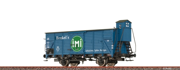 Brawa 49827 Gedeckter-Gueterwagen-G10-IMI-DB