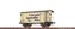 Brawa 47884 Gedeckter-Gueterwagen-Gklm-Appenzeller-SBB