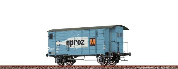 Brawa 47885 Gedeckter-Gueterwagen-Gklm-Aproz-SBB