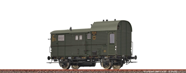 Brawa 49419 Güterwagen H0 Güterzuggepäckwagen Pwg DRG