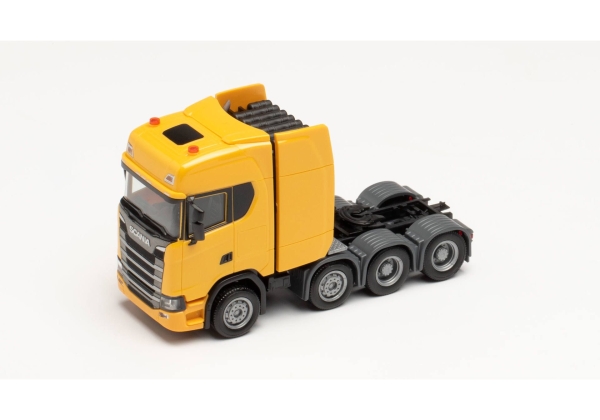 Herpa 308601-003 Scania CS 20 HD Schwerlastzugmaschine, maisgelb