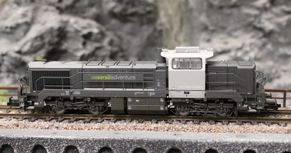 Arnold HN9059 Railadventure DE 18, dunkelgrau