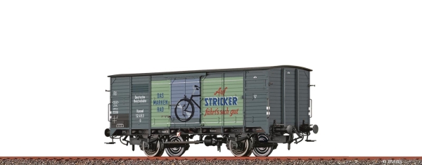 Brawa 50789 H0 Gedeckter Güterwagen G Kassel -Stricker- DRG