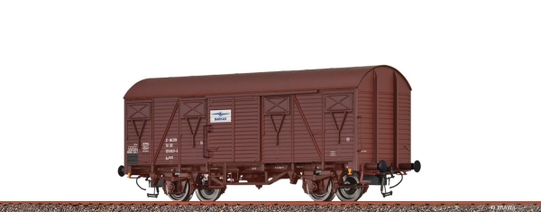 Brawa 50147 H0 Gedeckter Güterwagen Gs[1200] "Barkas" DR