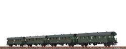 Brawa 46776 H0 Set Personenwagen DB  (inkl Befehlswagen)