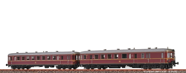 Brawa 44724 H0 Verbrennungstriebwagen BR VT60.5 und Beiwagen VS145 DB