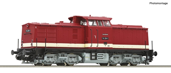 Roco 7390001 Diesellokomotive BR 114 298-3 DR - Sound Version