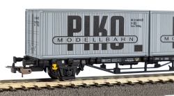 Piko 27709 Container Tragwagen VEB PIKO DR  2x20"