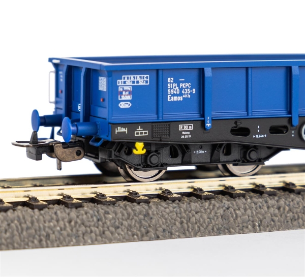 Piko 58285 2er Set Niederbordwagen 401Zp PKP Cargo