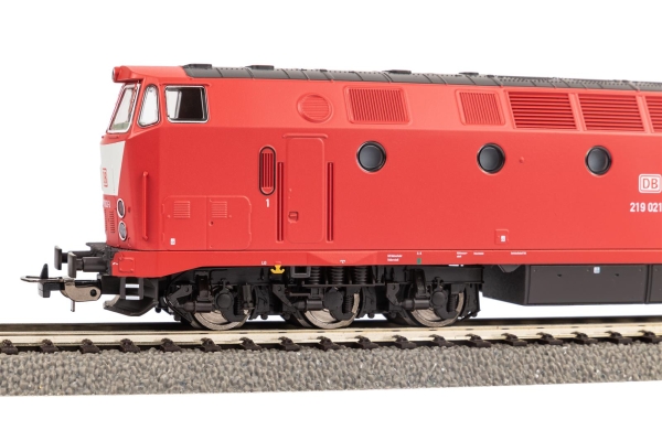 Piko 59944 Diesellokomotive BR 219 Licht oben und Latz DB AG - Sound Version