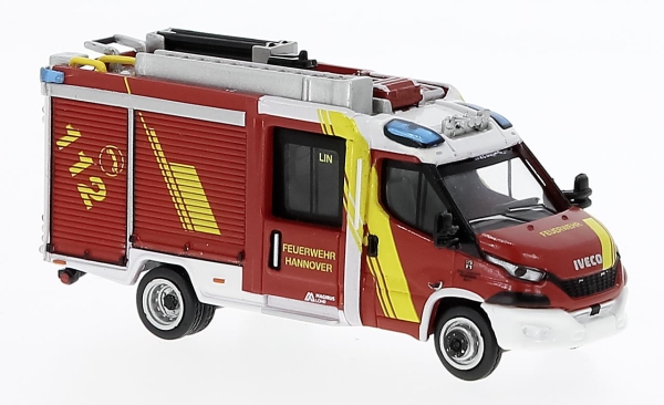 Brekina PCX870547 Iveco Magirus Daily MLF 2021, Feuerwehr Hannover,