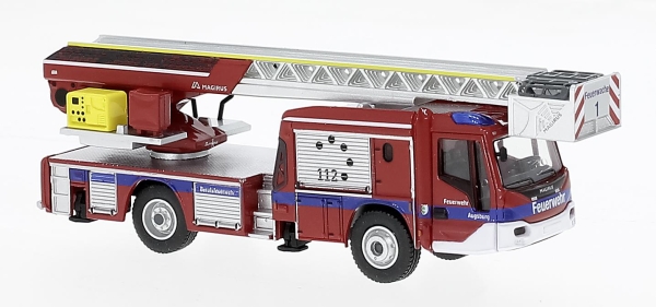 Brekina PCX871077 Magirus M32L-AS N.B. 2021, Feuerwehr Augsburg,