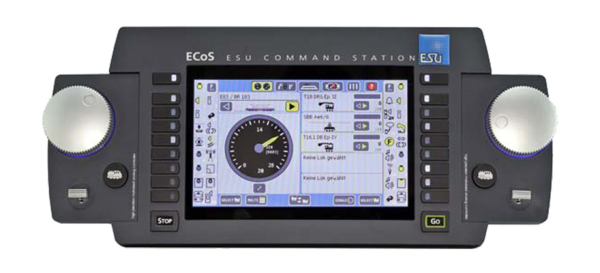 ESU 50220 ECoS 2.5 Zentrale, 6A, 7" TFT Farbdisplay