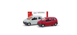 Herpa 012218-007 MiKi Renault Twingo, 2er Set