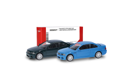 Herpa 014007 MiKi BMW 3er M-Coupé blau/rot