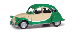 Herpa 020817-007 Citroen 2CV Charleston, grü/be