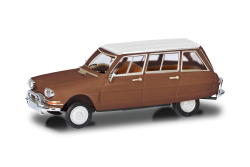 Herpa 038959 Citroen AMI 6 Break, braun/wei