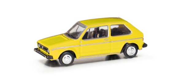 Herpa 066600-002 TT/VW Golf I, brillantgelb