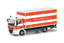 Herpa 098076 MAN TGM Ko-LKW LBW FW Düsseld