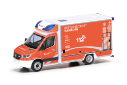 Herpa 098120 MB Sprinter RTW FW Hamburg