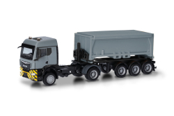 Herpa 318341 MAN TGS TM Abraumcontainer-Sattelzug,...