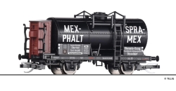 Tillig 95774 Kesselwagen MEX-PHALT / SPRA-MEX,...