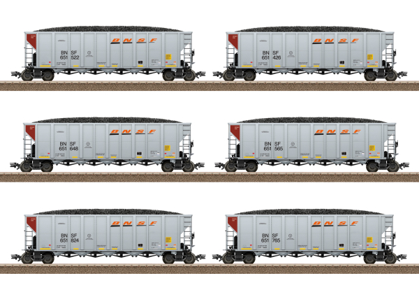 Trix T24911 US Hopper Car-Set BNSF