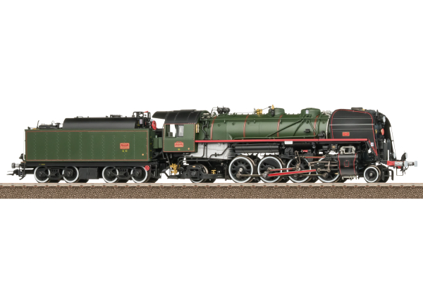 Trix T25141 Dampflokomotive mit Öl-Tender 141.R.1244 SNCF