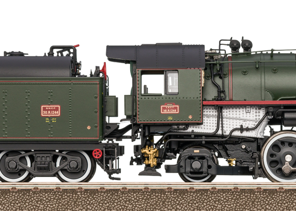 Trix T25141 Dampflokomotive mit Öl-Tender 141.R.1244 SNCF