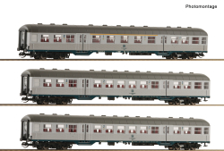 Roco 6280023 3-teiliger Set: Nahverkehrswagen, DB