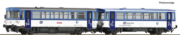 Roco 7790004 Dieseltriebwagen 810 472-1 mit Beiwagen CD - Sound Version