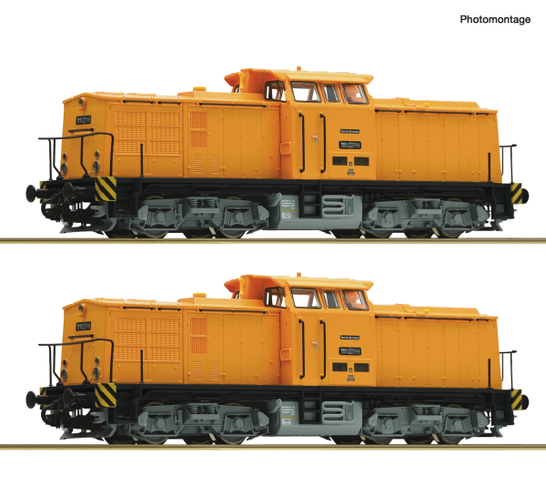 Roco 7390011 Set: Diesellokomotiven 111 018-8 und 111 019-6 DR  - Sound Version