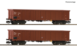 Roco 6680015 2-teiliger Set: Offene Güterwagen CSD