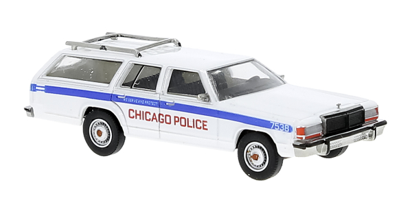 Brekina 19632 Ford LTD Station Wagon der Chicago Police