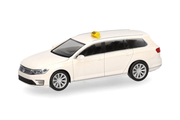 Herpa 098212 VW Passat Variant GTE Taxi