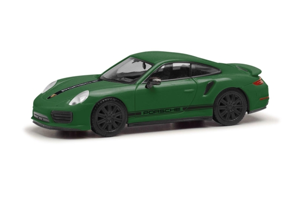 Herpa 420358 Porsche 911 Turbo racing green