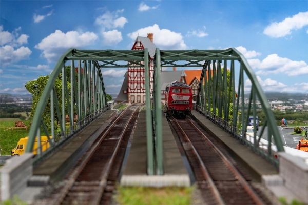 Faller 120507 Bogenbrücke, 2-gleisig