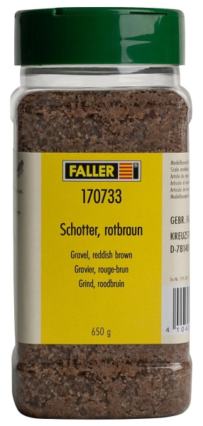 Faller 170733 Schotter, rotbraun