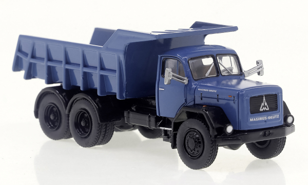 Brekina 83302 Magirus Kipper, blau