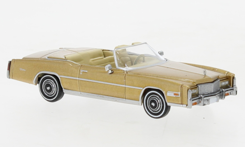 Brekina 19752 Cadillac Eldorado Convertible, gold