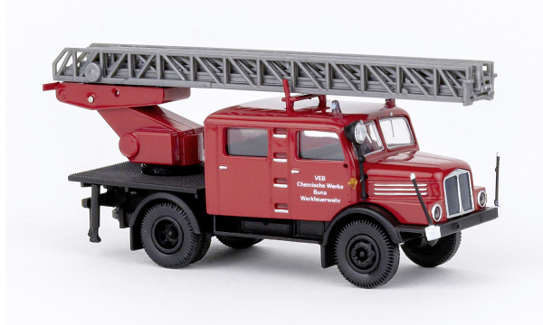 Brekina 71772 IFA S 4000-1 Doka DL25 "Werkfeuerwehr Buna"