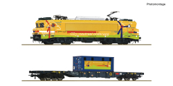 Roco 7500117 2-tlg. Set: Elektrolokomotive 1756 mit...