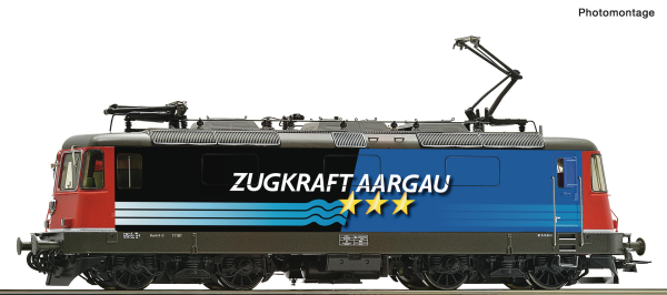 Roco 7500123 Elektrolokomotive Re 4/4 II 11181 „Zugkraft Aargau“, SBB